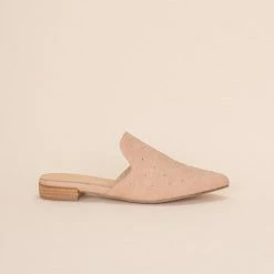 KKE Originals Shoes Grace Studded Mules In Rose
