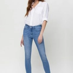 Vervet The Shasta High Rise Skinny Jeans