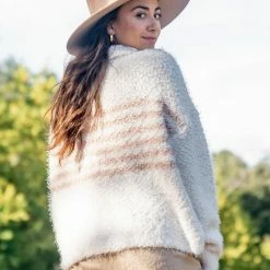 Love Stitch The Camilla Striped Oversized Sweater