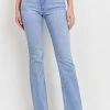 Just USA The Bianca Light Was Scissor Cut Flared Leg Jeans