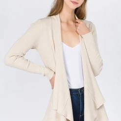 Dreamers The Geena Wrap Cardigan Sweater