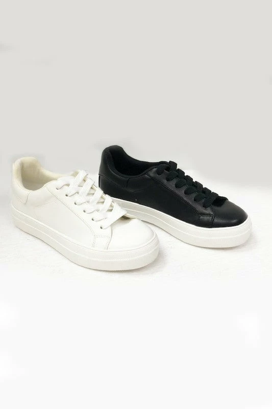 CCOCCI The Kenzie White Platform Sneakers Shoes