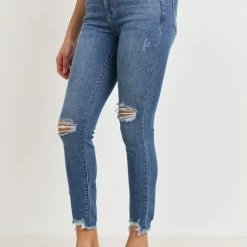 JBD The Holland High Rise Distressed Skinny Jean Jeans