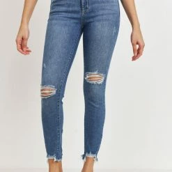 JBD The Holland High Rise Distressed Skinny Jean Jeans
