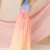 Flying Tomato The Demi Pastel Ombre Maxi Dress Dresses