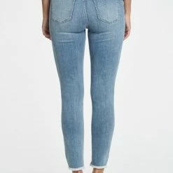 Eunina The Clara Uplifted High Rise Skinny Crop Jeans