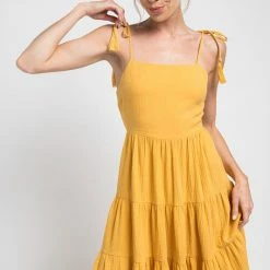 In The Beginning Clothing The Charlie Open Back Midi Dress Dresses