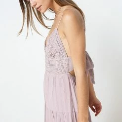 Illa Illa The Skyla Lace Inset Wide Leg Jumpsuit