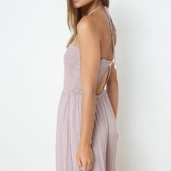 Illa Illa The Ashlar Lilac Wide Leg Jumpsuit