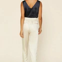 Skies Are Blue The Rhinna Satin Pants