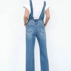 Insane Gene Jeans The Demi Slim Straight Denim Overalls