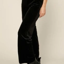 Skies Are Blue The Vienna Velvet Wide Leg Pants