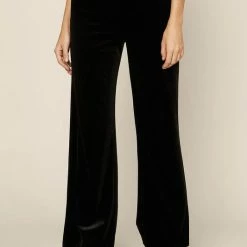 Skies Are Blue The Vienna Velvet Wide Leg Pants