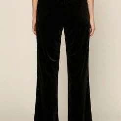 Skies Are Blue The Vienna Velvet Wide Leg Pants