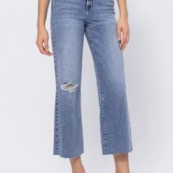 Hidden Jeans The Nori High Rise Crop Wide Leg Jeans