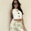 Bailey Rose The Marley Cutout Crop Top