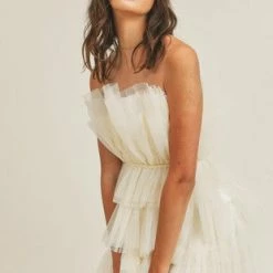 Mable The Steal The Show Fuchsia Tulle Mini Dress