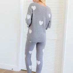 Hem And Thread The Heartbreaker Cozy Sweater Leggings Sets