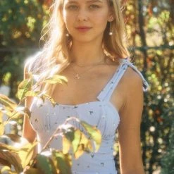 Endless Blu The Newport Lavender Floral Bodycon Mini Dress