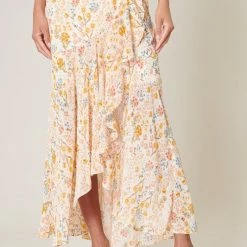 SugarLips Skirts The French Country Saturated Love Midi Skirt