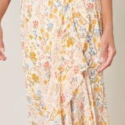 SugarLips Skirts The French Country Saturated Love Midi Skirt