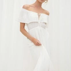 Illa Illa Dresses The Carson Off The Shoulder Maxi Dress