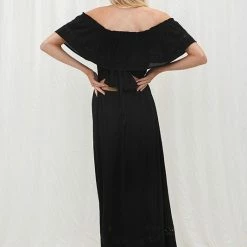 Illa Illa Dresses The Carson Off The Shoulder Maxi Dress