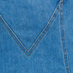 Le Lis Dresses The Dipsy Denim Halter Mini Dress