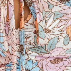 Le Lis The Lucy Bright Floral Halter Top Tops