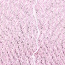 Le Lis Tops The Paulina Pink Ruffle Detail Short Sleeve Crop Top