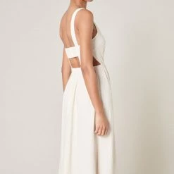 Sugar Lips The De La Cruz Strappy Open Back Midi Dress Dresses