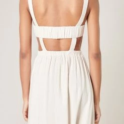 Sugar Lips The De La Cruz Strappy Open Back Midi Dress Dresses
