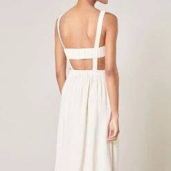 Sugar Lips The De La Cruz Strappy Open Back Midi Dress Dresses