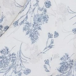 Illa Illa Rompers The Ember Ivory & Blue Floral Print Tube Cutout Romper