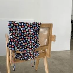 Bailey Rose The Bailey Black Floral Cinched Mini Dress