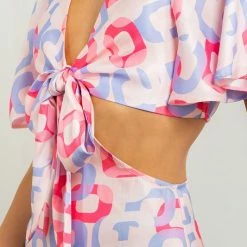 FANCO Dresses The Disco Baby Geo Cutout Mini Dress