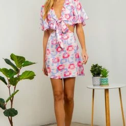 FANCO Dresses The Disco Baby Geo Cutout Mini Dress