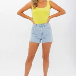 Le Lis The Lexi Square Neck Bodysuit