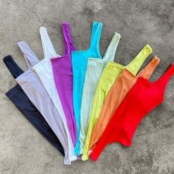 Le Lis The Lexi Square Neck Bodysuit