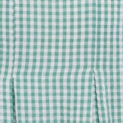 Le Lis The Jasmine Green Gingham Mini Dress Dresses