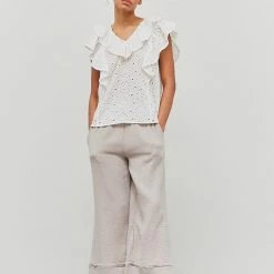 Grade & Gather The Charlotte Haze Double Gauze Pants