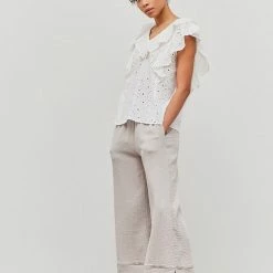Grade & Gather The Charlotte Haze Double Gauze Pants