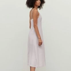 Grade & Gather Dresses The Darling Dusty Lilac Button Down Midi Dress