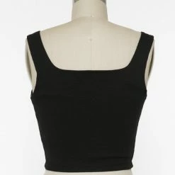 Final Touch Tops The Kamryn Ribbed Cropped Tank