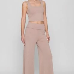 Final Touch Tops The Kamryn Ribbed Cropped Tank