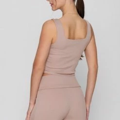 Final Touch Tops The Kamryn Ribbed Cropped Tank