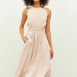 Grade & Gather Dresses The Alice Petal Tie Belt Midi Dress
