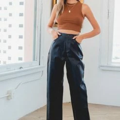 Le Lis The Citron Essentials Cropped Tank Tops