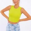 Le Lis The Citron Essentials Cropped Tank Tops