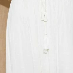 In The Beginning Clothing The Santorini Ivory Tiered Maxi Skirt